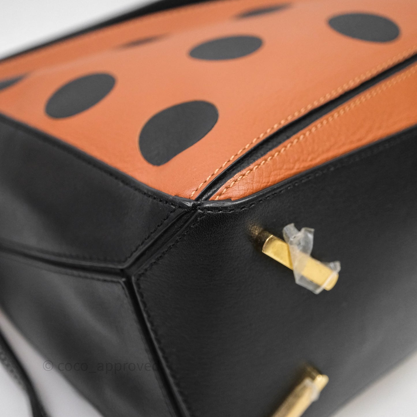 Loewe Medium Polka Dot Puzzle Bag Calfskin