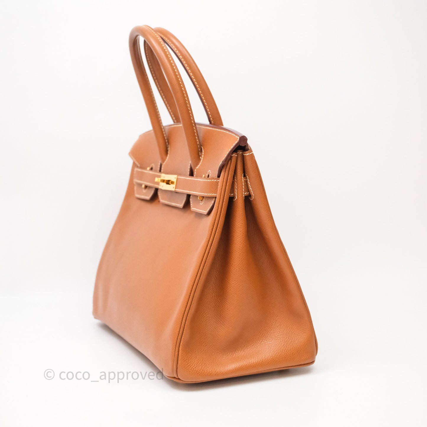 Hermès Birkin 30 Gold 37 Epsom Gold Hardware