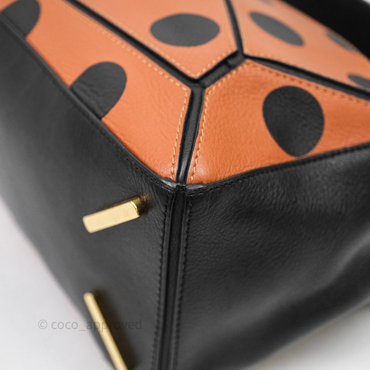 Loewe Medium Polka Dot Puzzle Bag Calfskin
