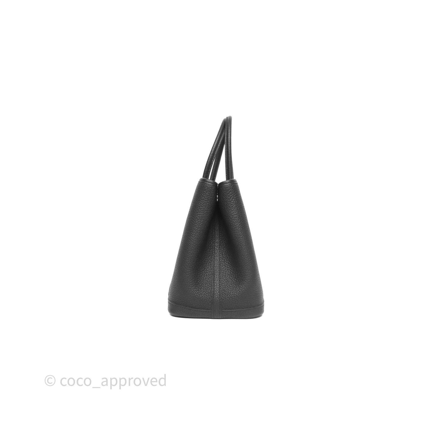 Hermès Garden Party 30 Black Noir 89 Negonda