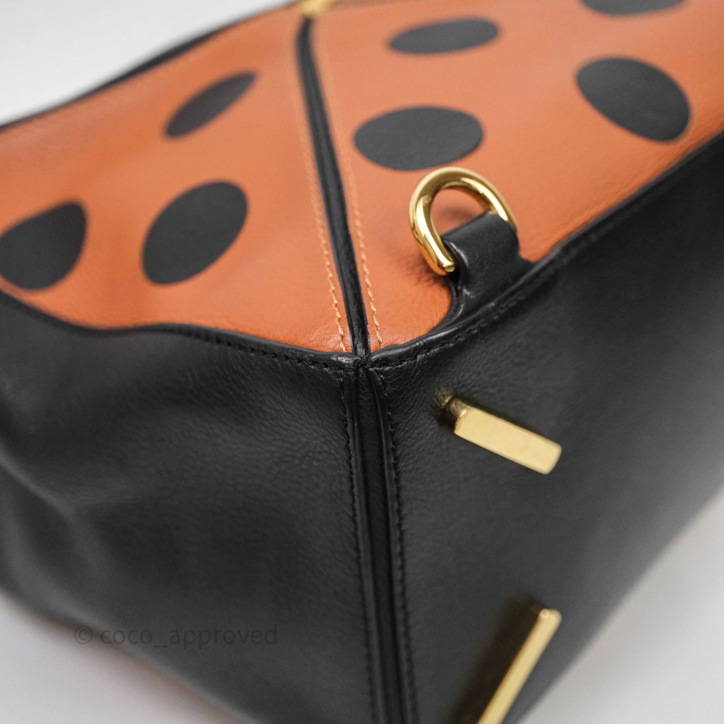 Loewe Medium Polka Dot Puzzle Bag Calfskin