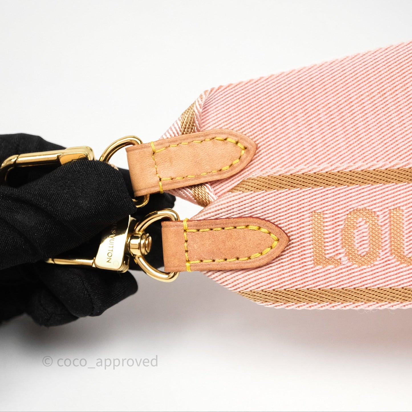 Louis Vuitton Multi Pochette Accessories Pink Monogram Canvas