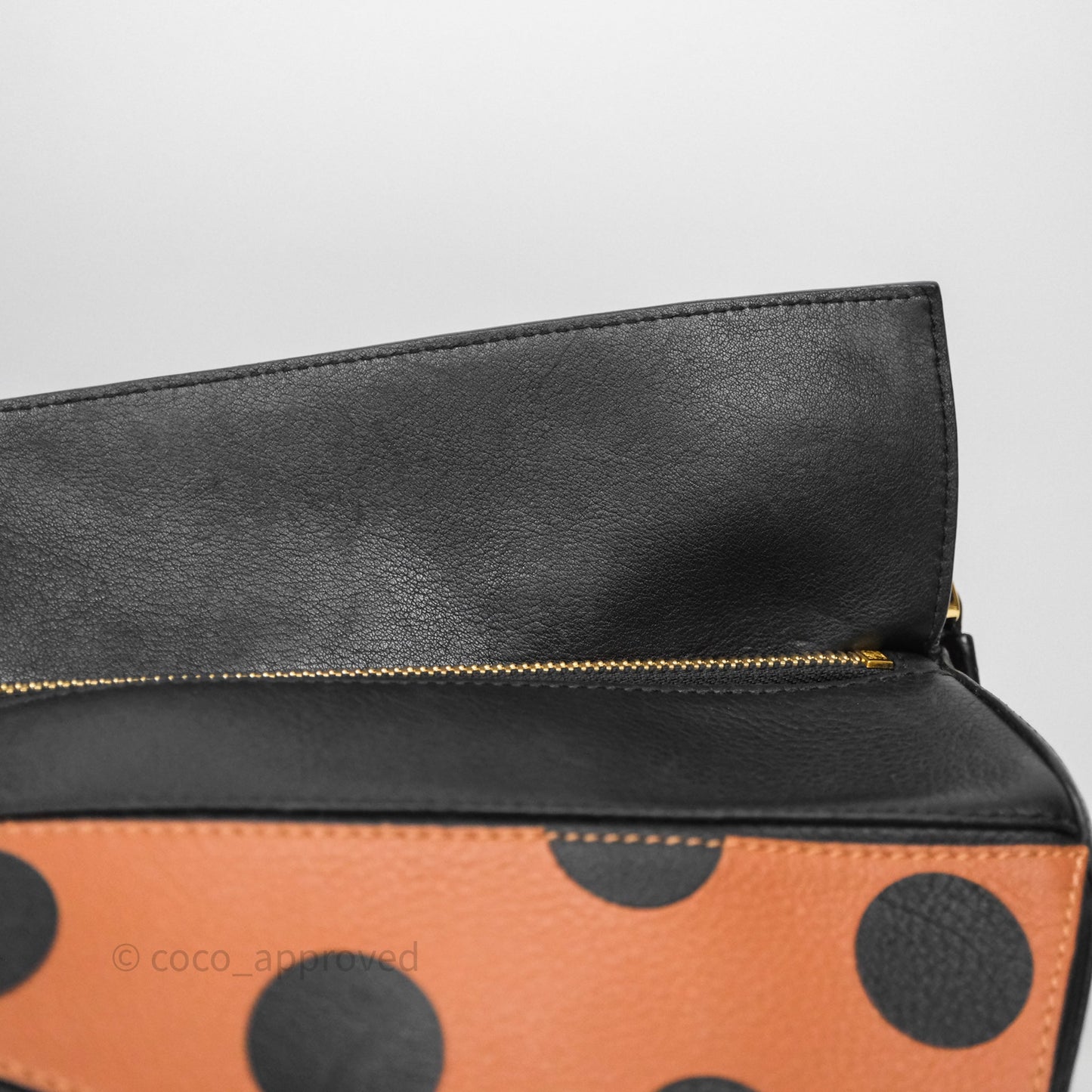 Loewe Medium Polka Dot Puzzle Bag Calfskin