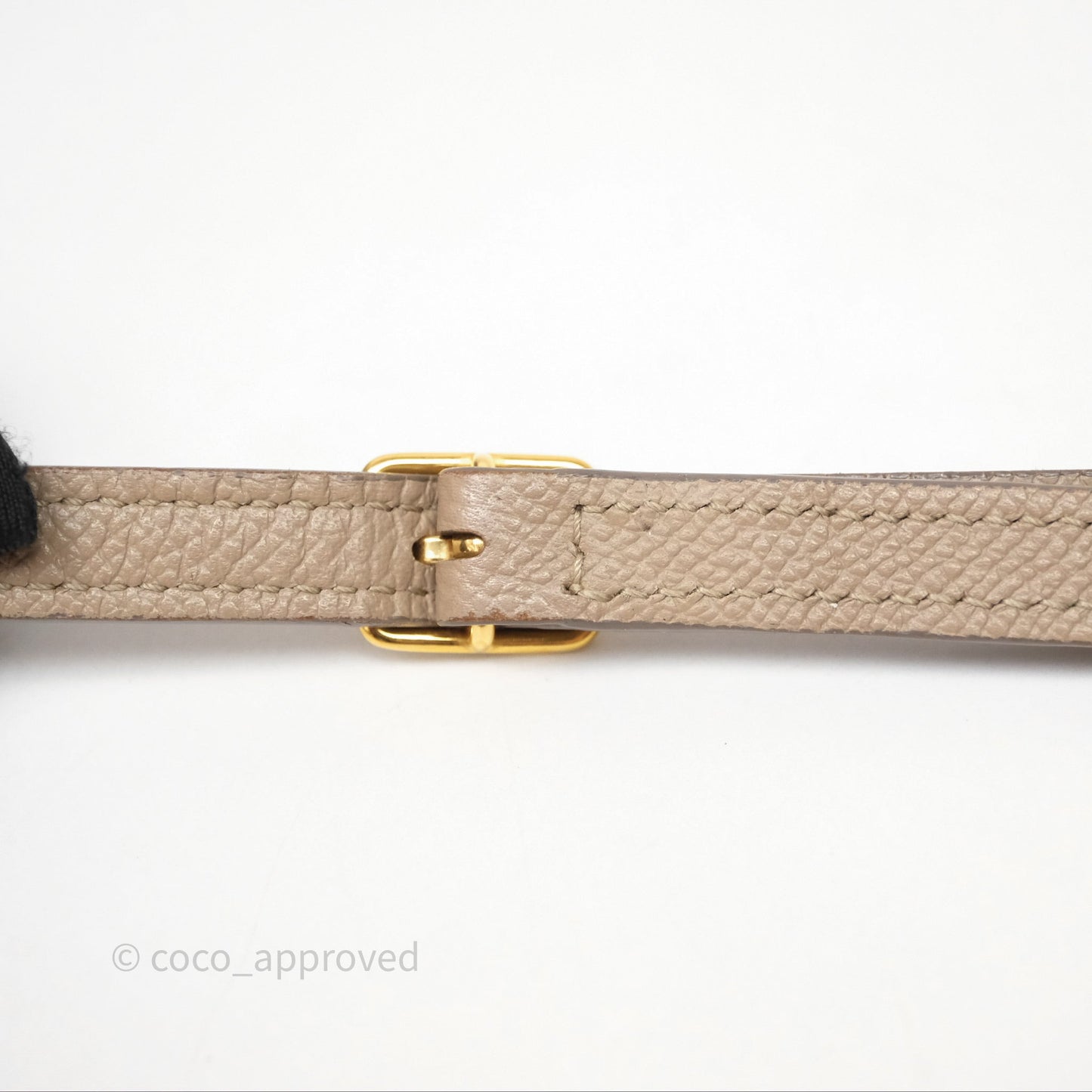 Celine Pico Belt Bag Beige Grained Calfskin Gold Hardware