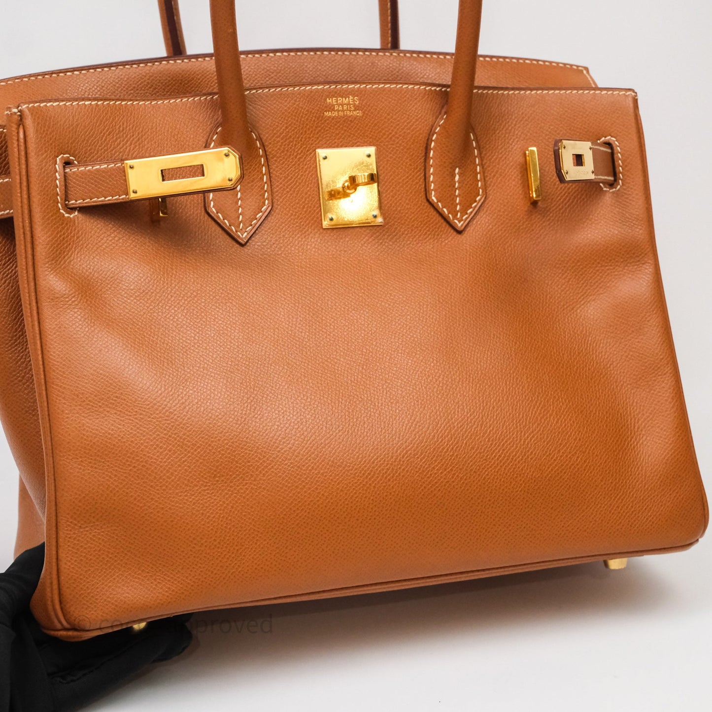 Hermès Birkin 30 Gold 37 Epsom Gold Hardware