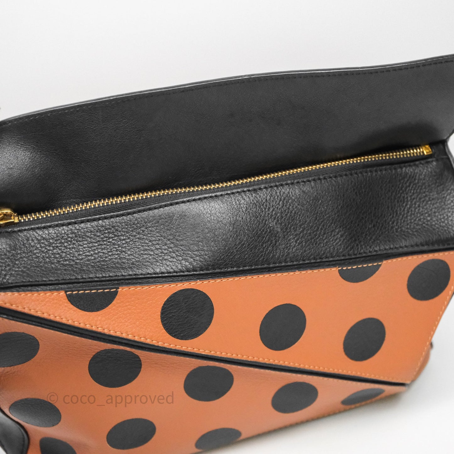 Loewe Medium Polka Dot Puzzle Bag Calfskin