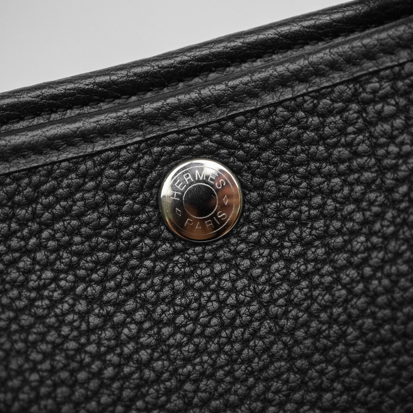 Hermès Garden Party 30 Black Noir 89 Negonda