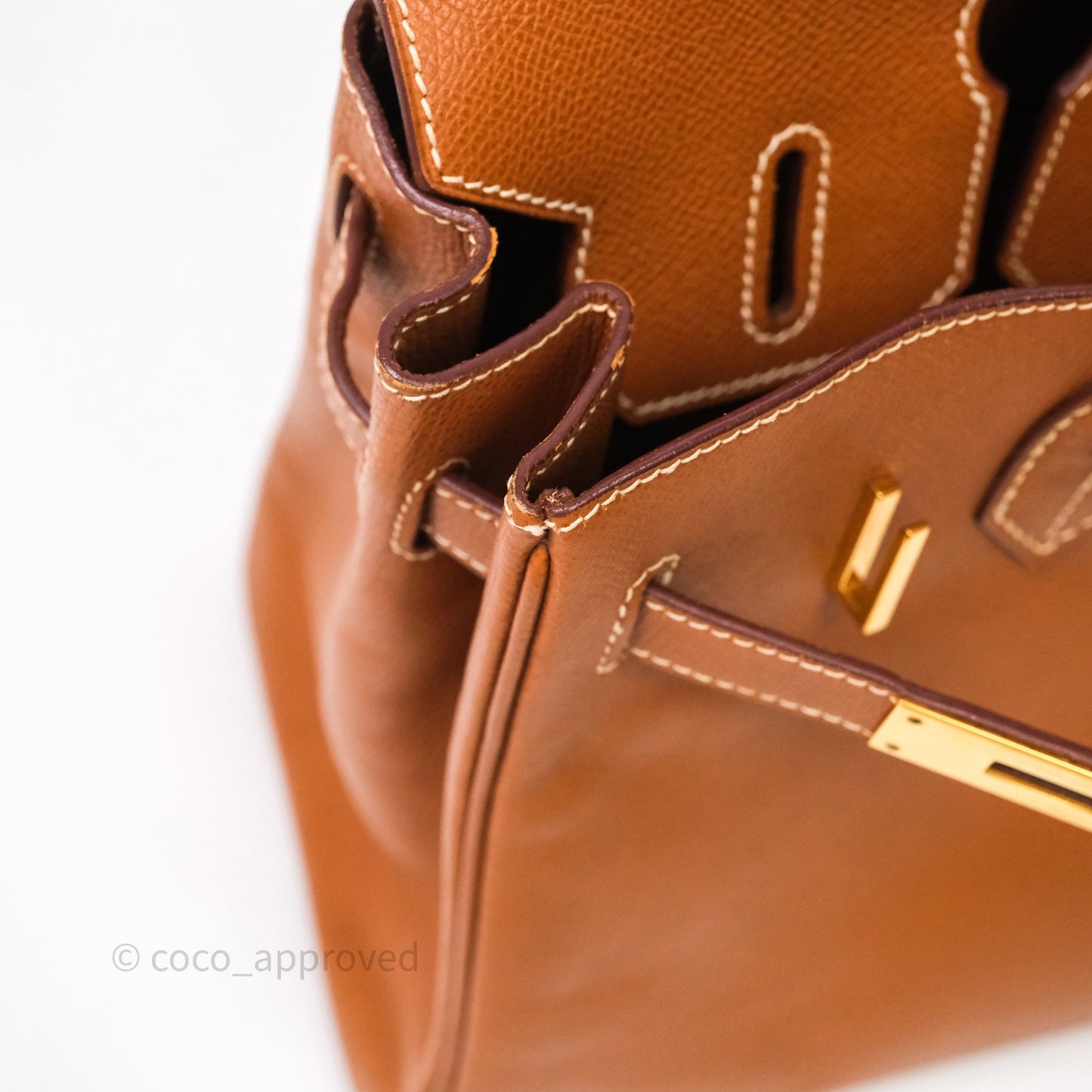 Hermès Birkin 30 Gold 37 Epsom Gold Hardware