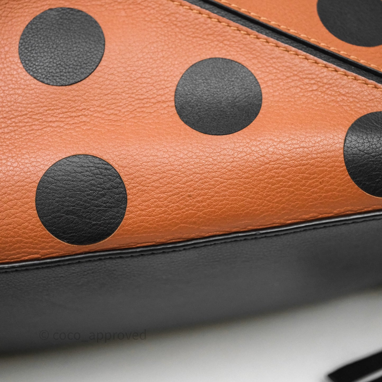 Loewe Medium Polka Dot Puzzle Bag Calfskin