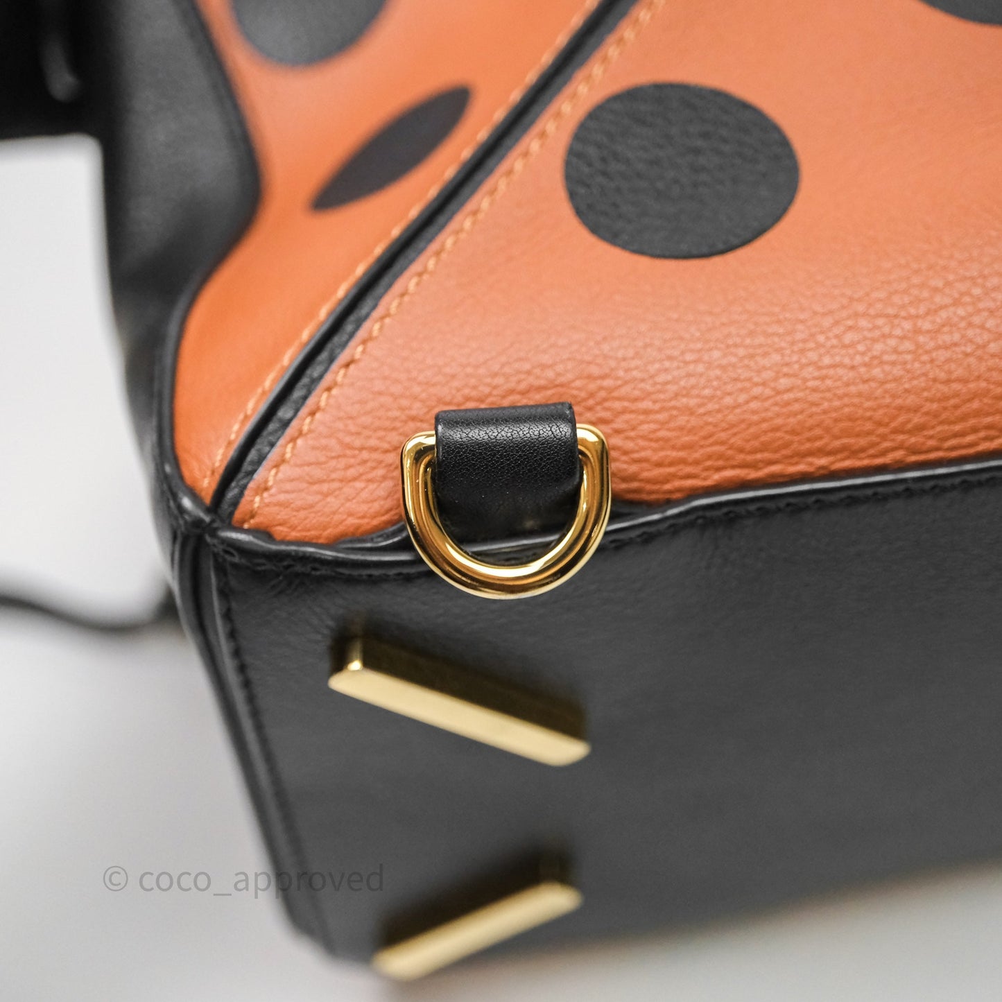 Loewe Medium Polka Dot Puzzle Bag Calfskin