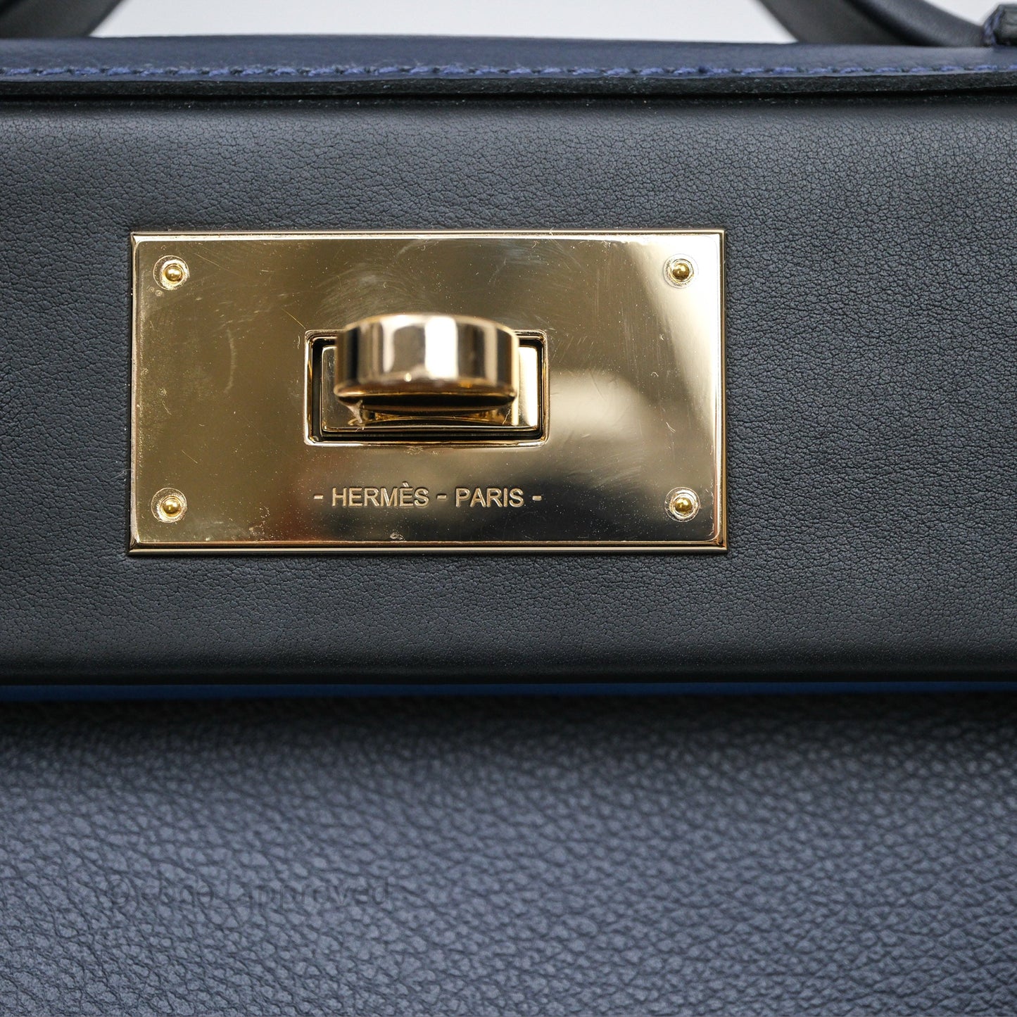 Hermès 24/24 21 Mini Multico Veau Evercolor/ Swift Blnuit/ Caban/ Noir/ Blfrance Gold Hardware