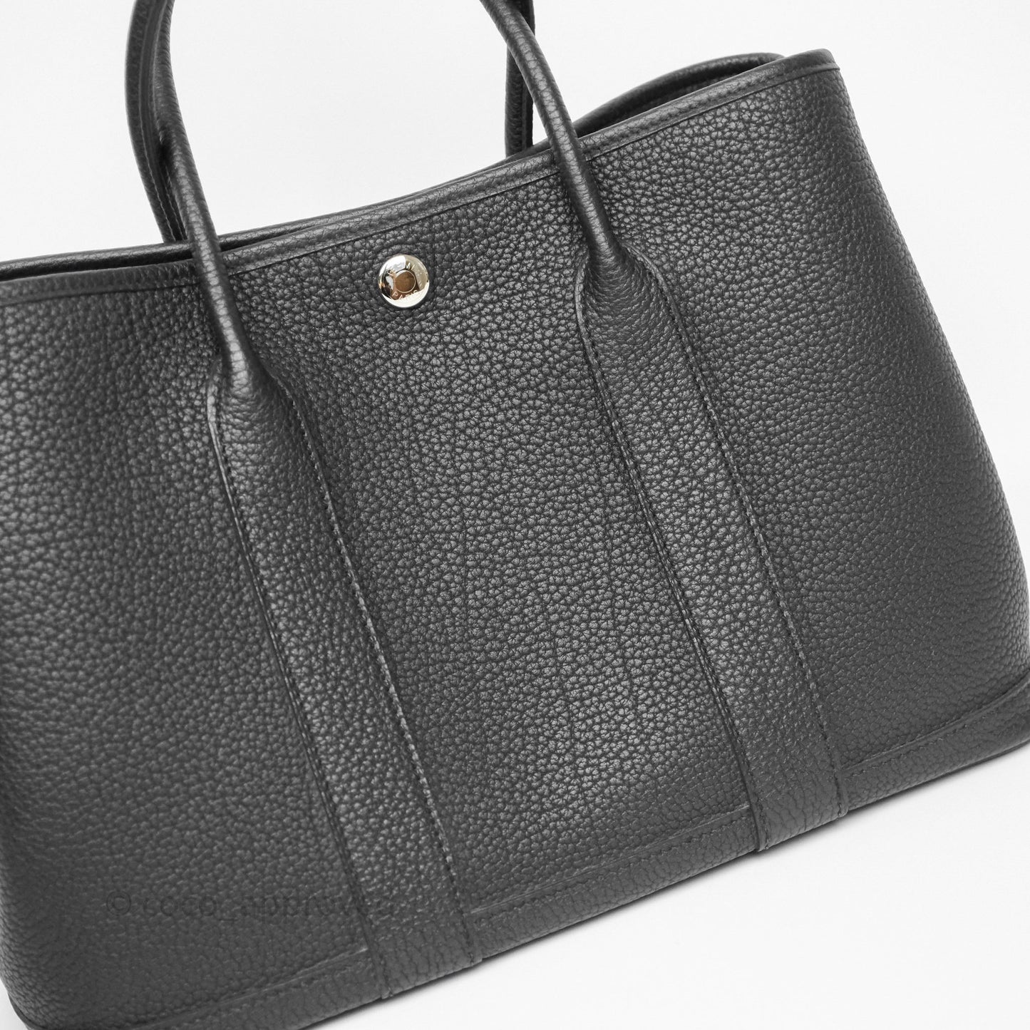 Hermès Garden Party 30 Black Noir 89 Negonda