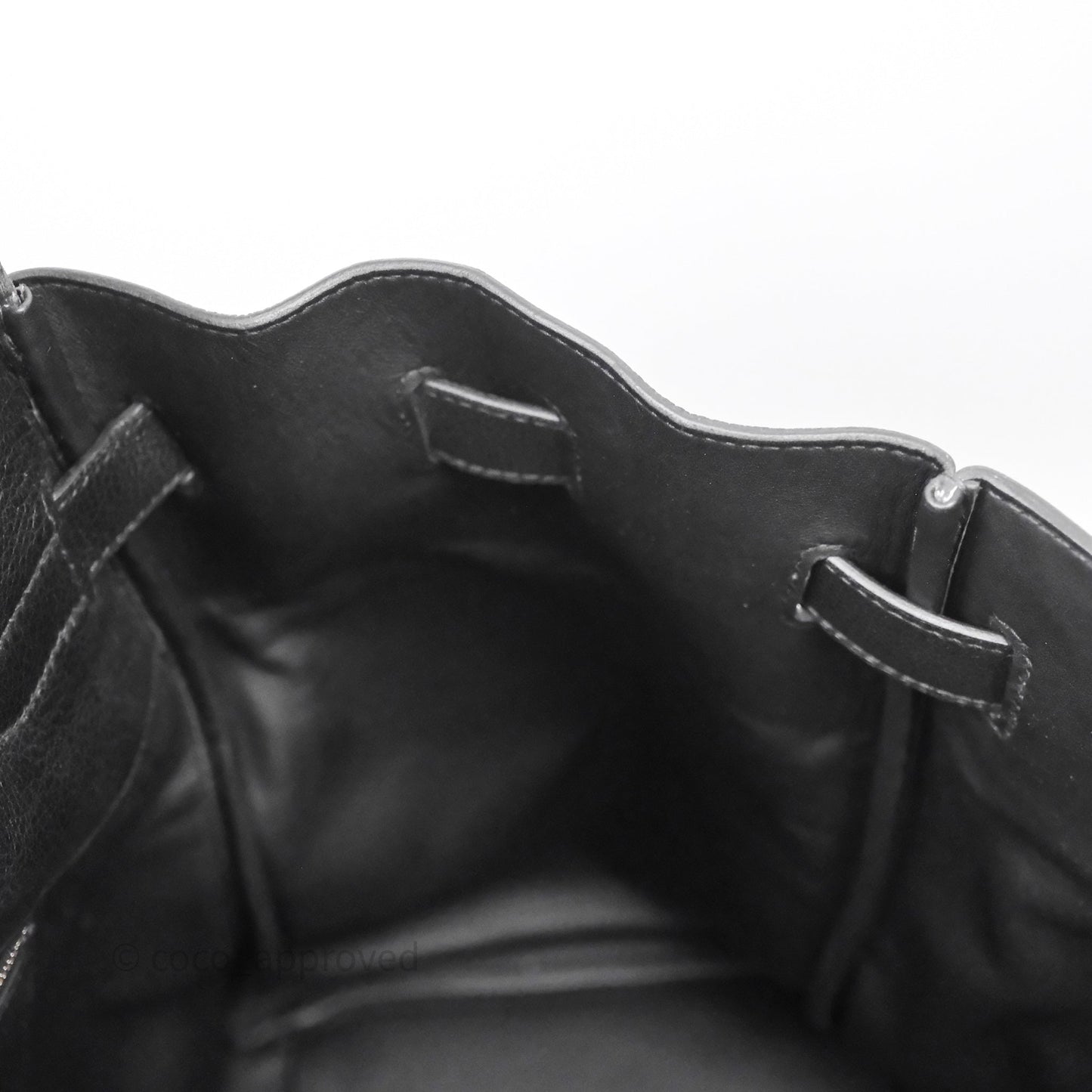 Hermès Kelly Voyage 50 Noir 89 Novillo Palladium Hardware