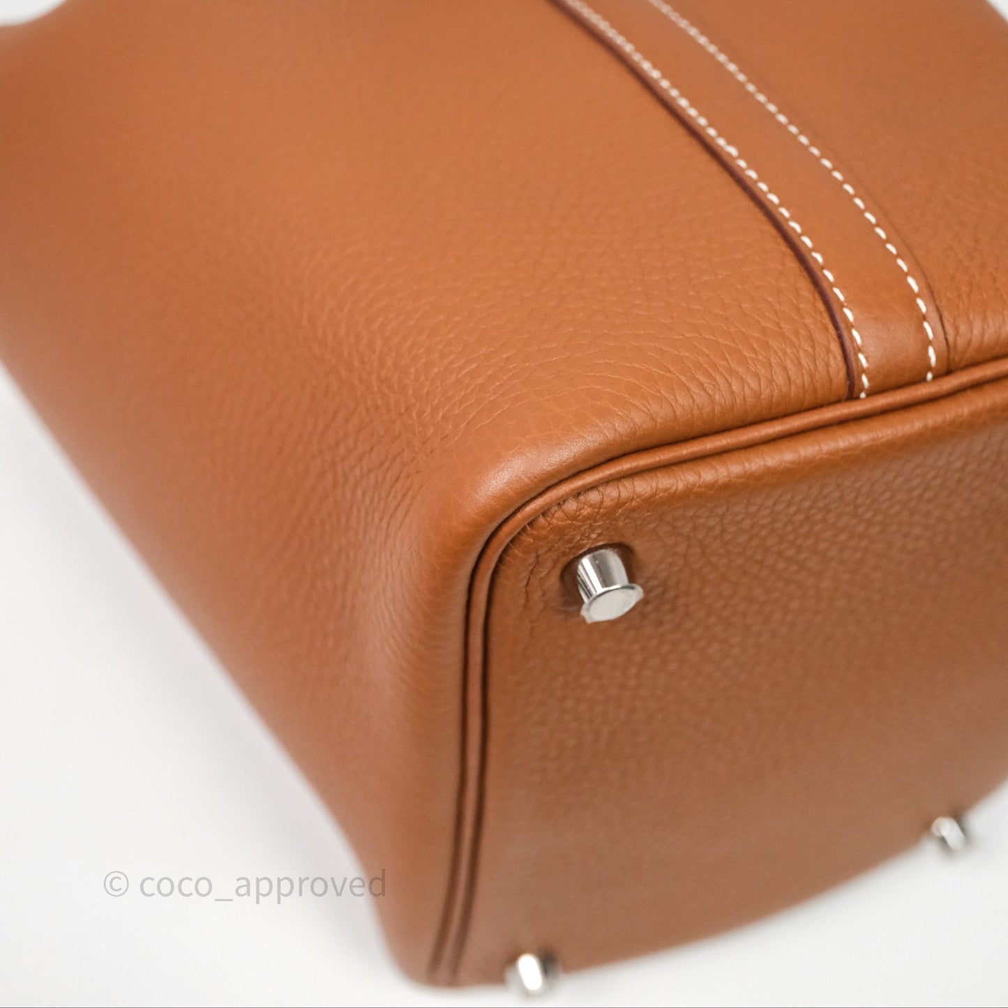 Hermès Picotin 18 Gold 37 Clemence Palladium Hardware