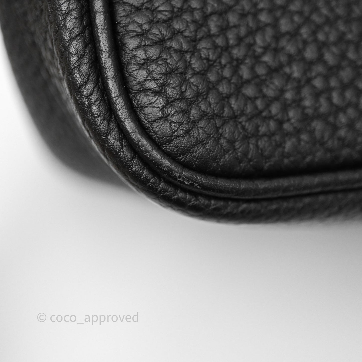Hermès Garden Party 30 Black Noir 89 Negonda