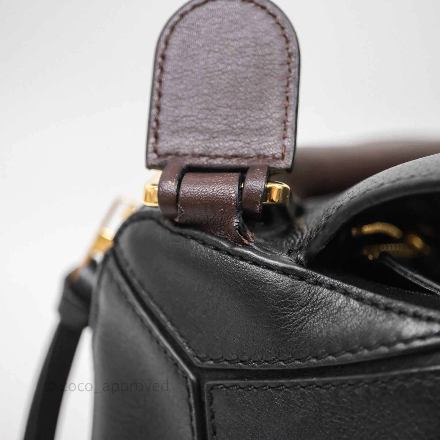 Loewe Medium Polka Dot Puzzle Bag Calfskin