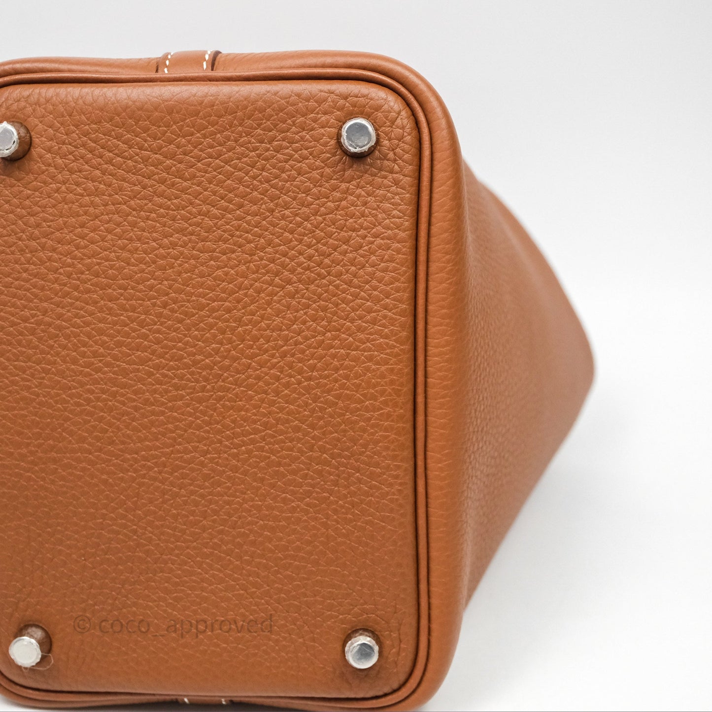 Hermès Picotin 18 Gold 37 Clemence Palladium Hardware