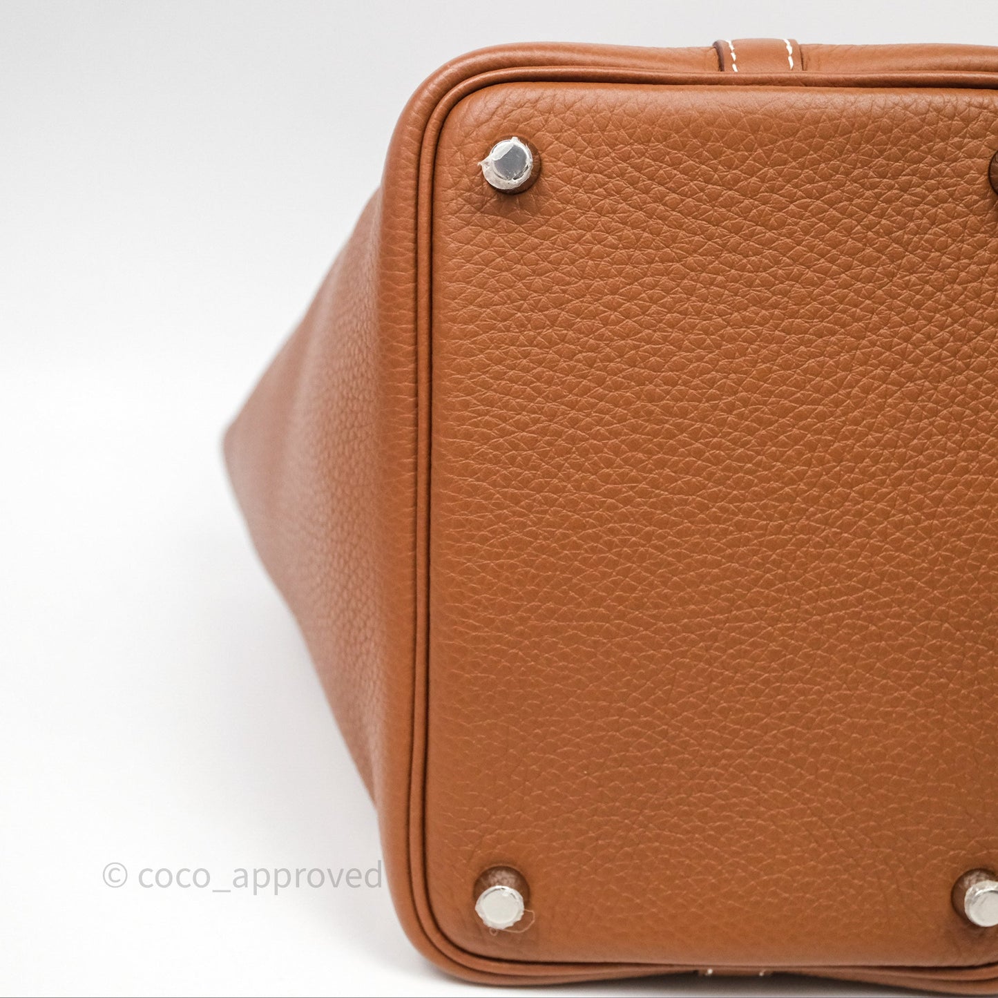 Hermès Picotin 18 Gold 37 Clemence Palladium Hardware