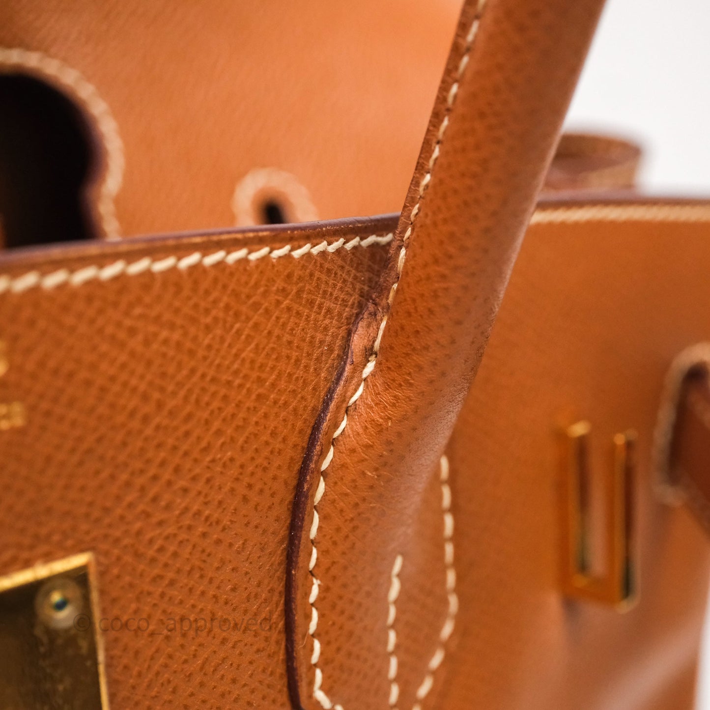 Hermès Birkin 30 Gold 37 Epsom Gold Hardware