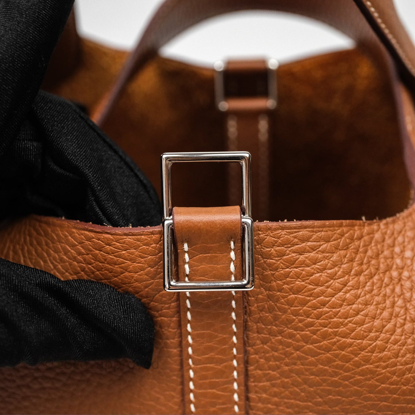 Hermès Picotin 18 Gold 37 Clemence Palladium Hardware
