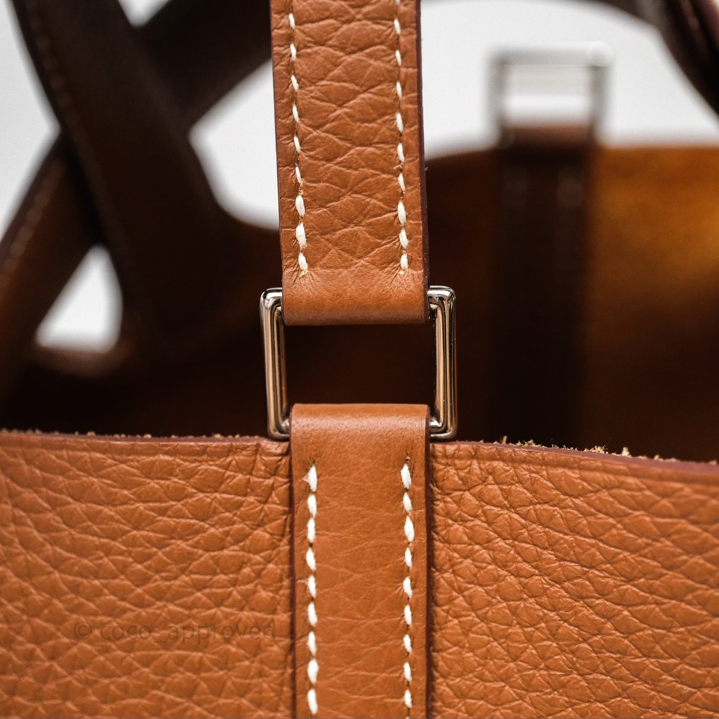Hermès Picotin 18 Gold 37 Clemence Palladium Hardware