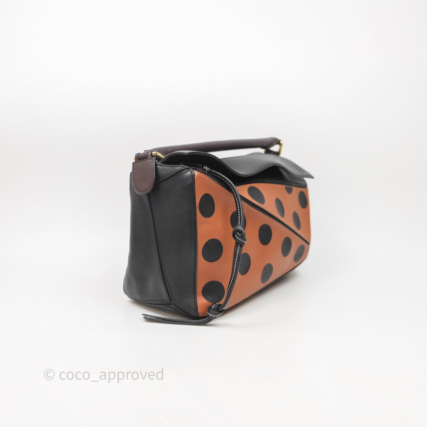 Loewe Medium Polka Dot Puzzle Bag Calfskin