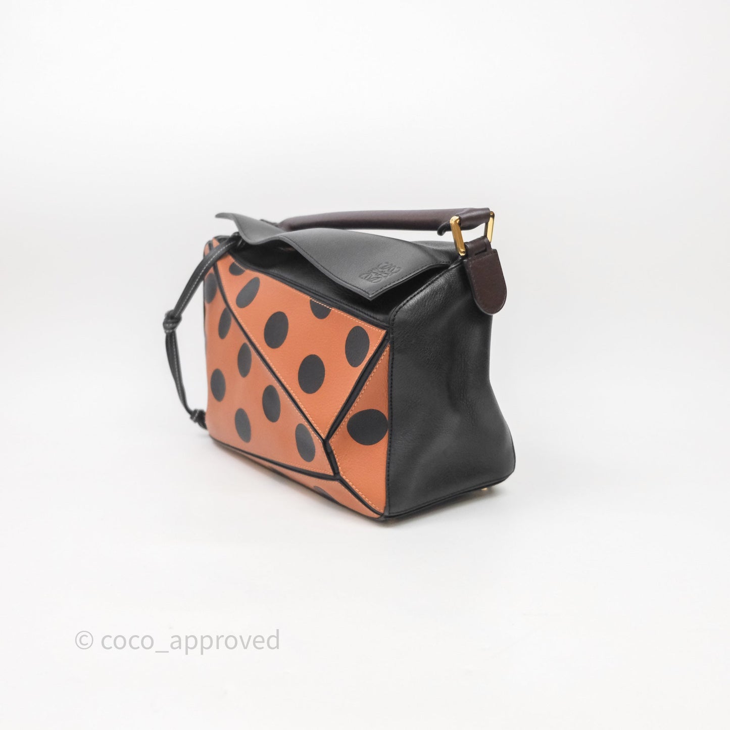 Loewe Medium Polka Dot Puzzle Bag Calfskin