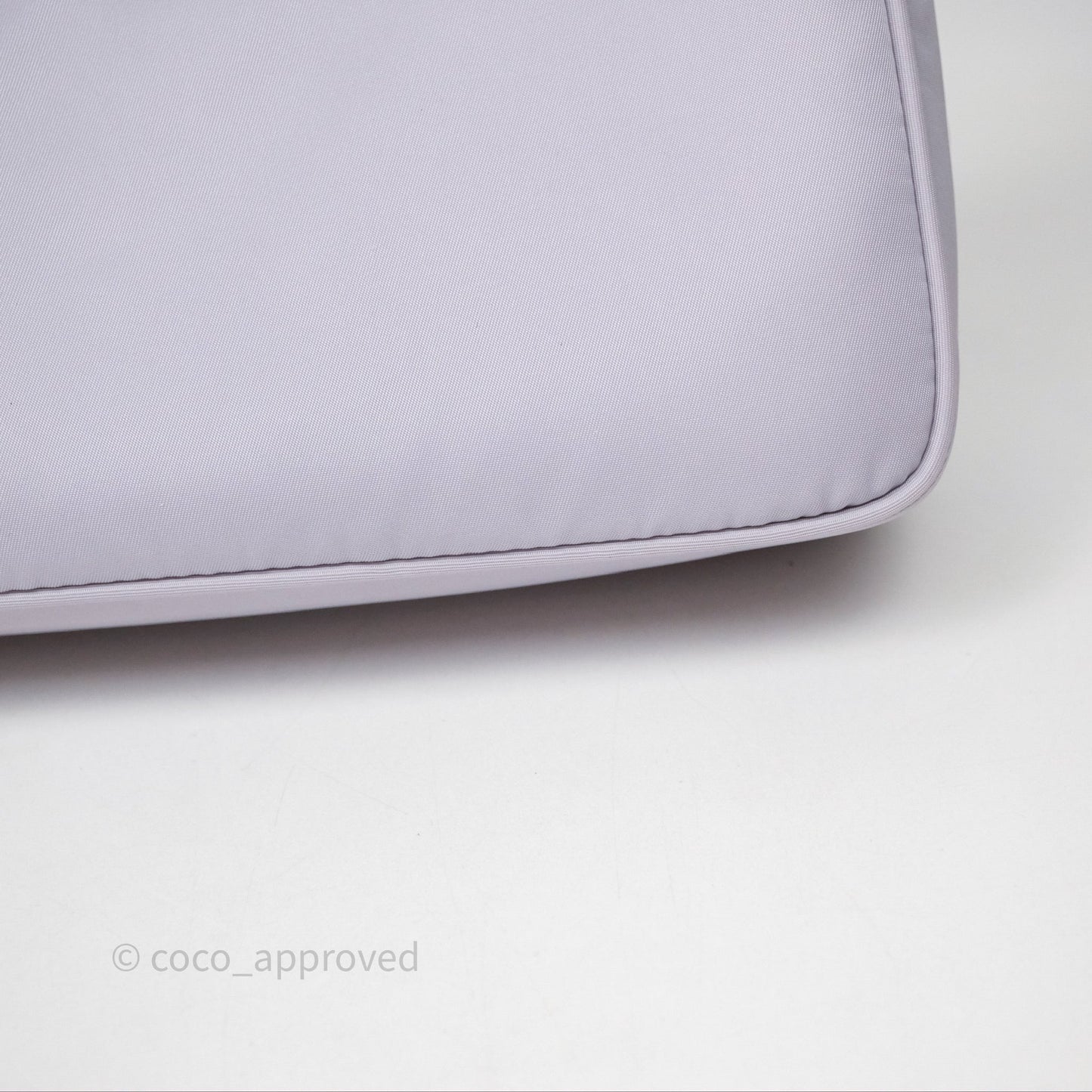 Prada Re-Edition 2000 Nylon Mini Bag Purple Silver Hardware