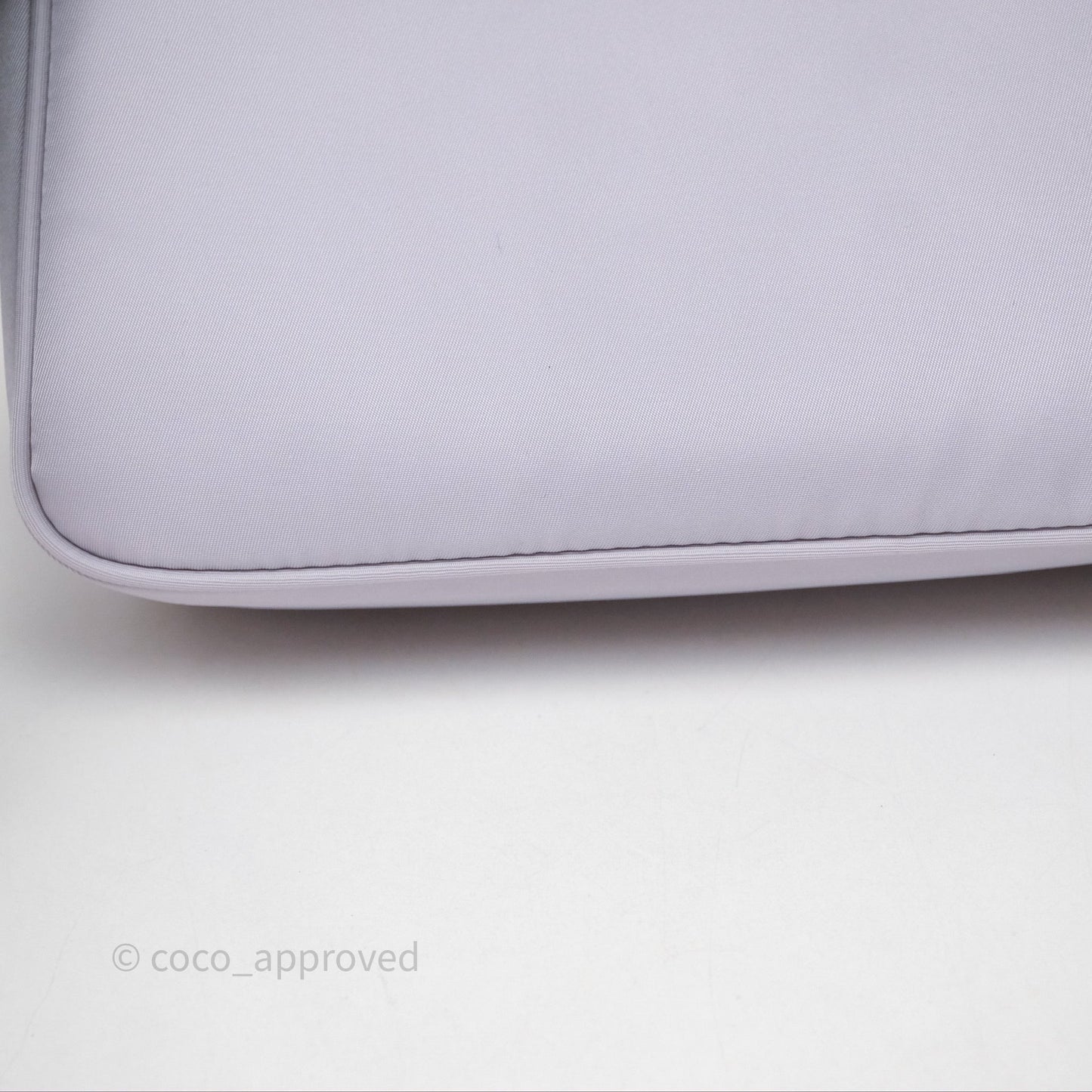 Prada Re-Edition 2000 Nylon Mini Bag Purple Silver Hardware