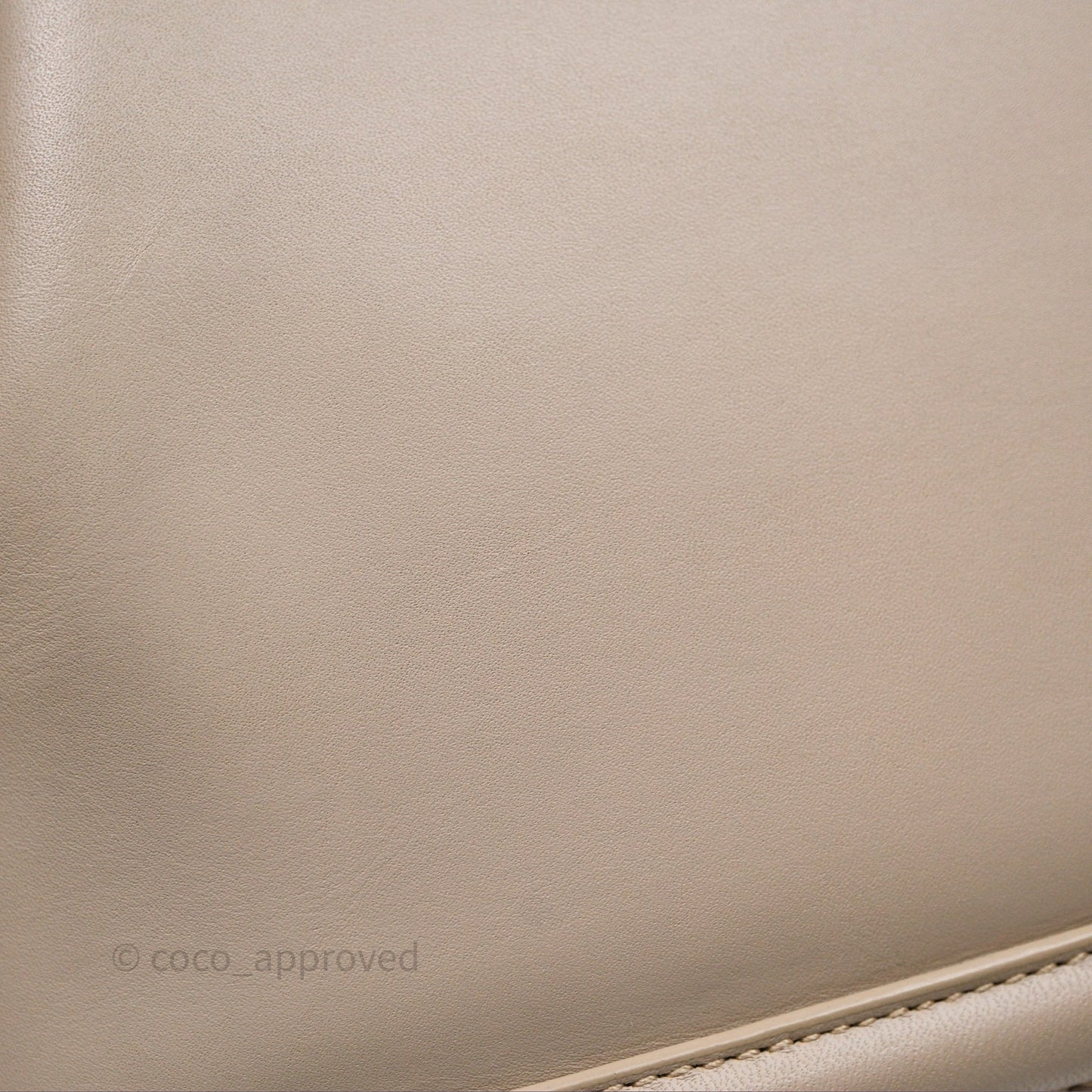 Christian Dior Medium C'est Dior Bag Beige CD-Embossed Calfskin Gold Hardware