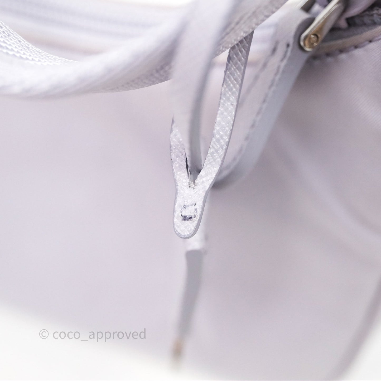 Prada Re-Edition 2000 Nylon Mini Bag Purple Silver Hardware
