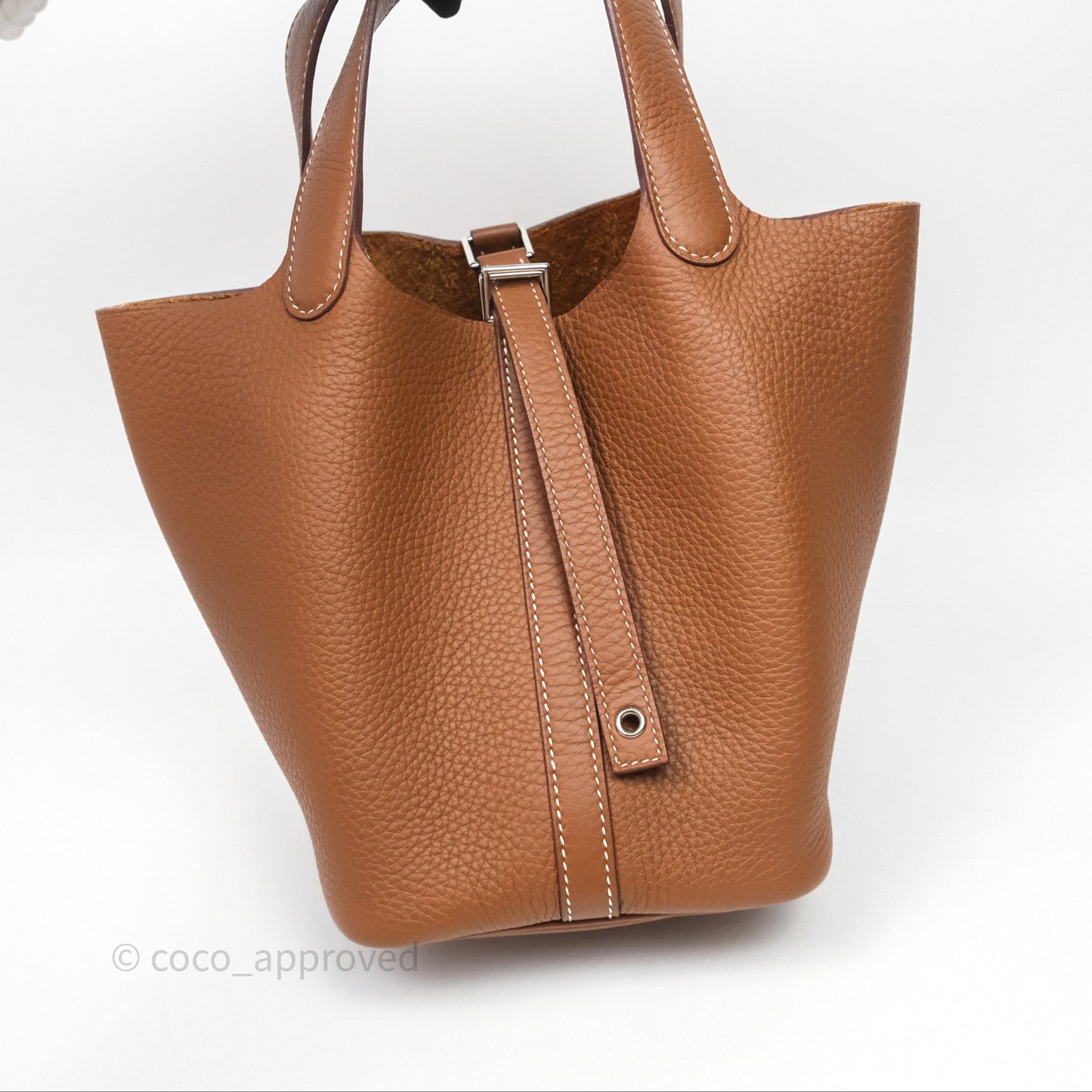 Hermès Picotin 18 Gold 37 Clemence Palladium Hardware