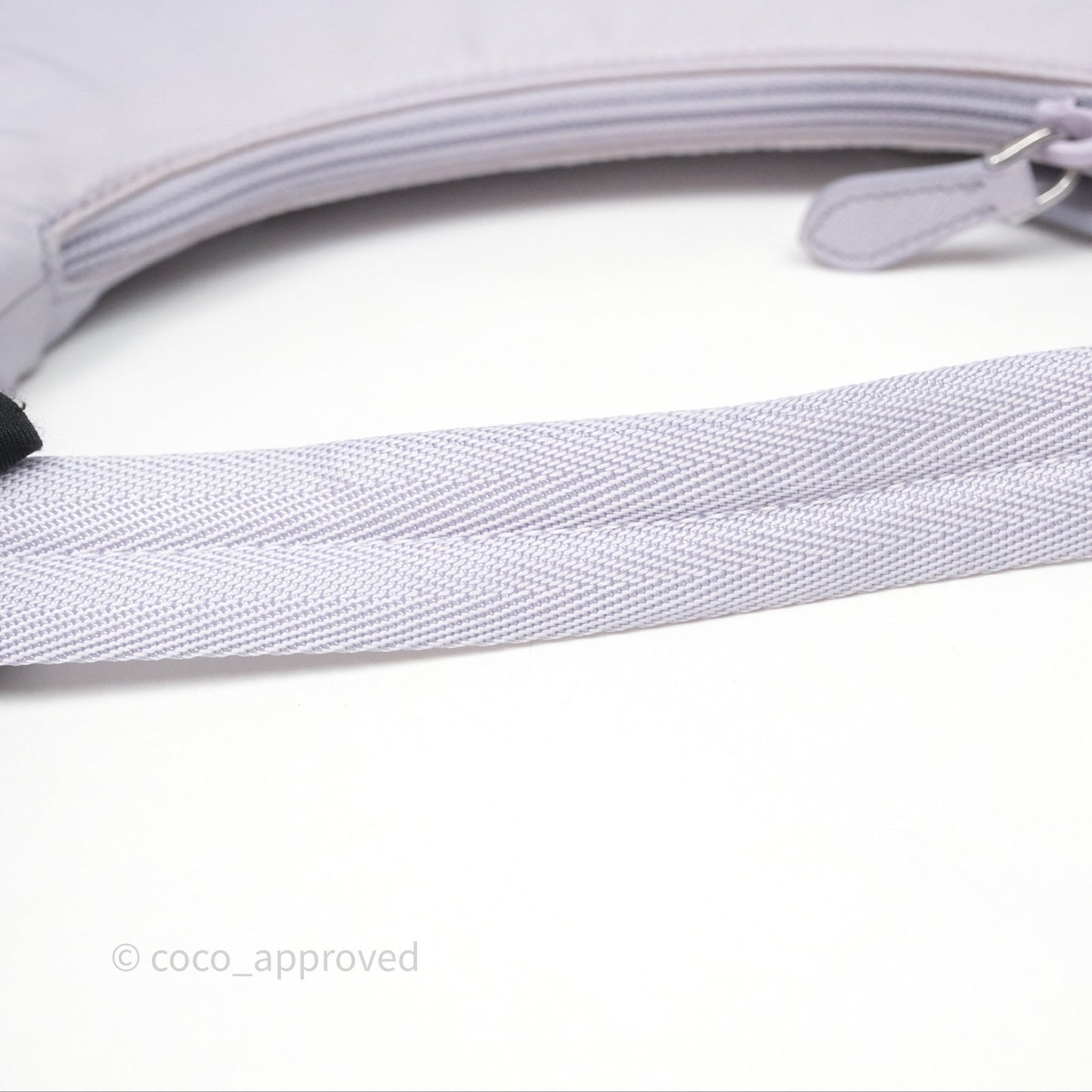 Prada Re-Edition 2000 Nylon Mini Bag Purple Silver Hardware
