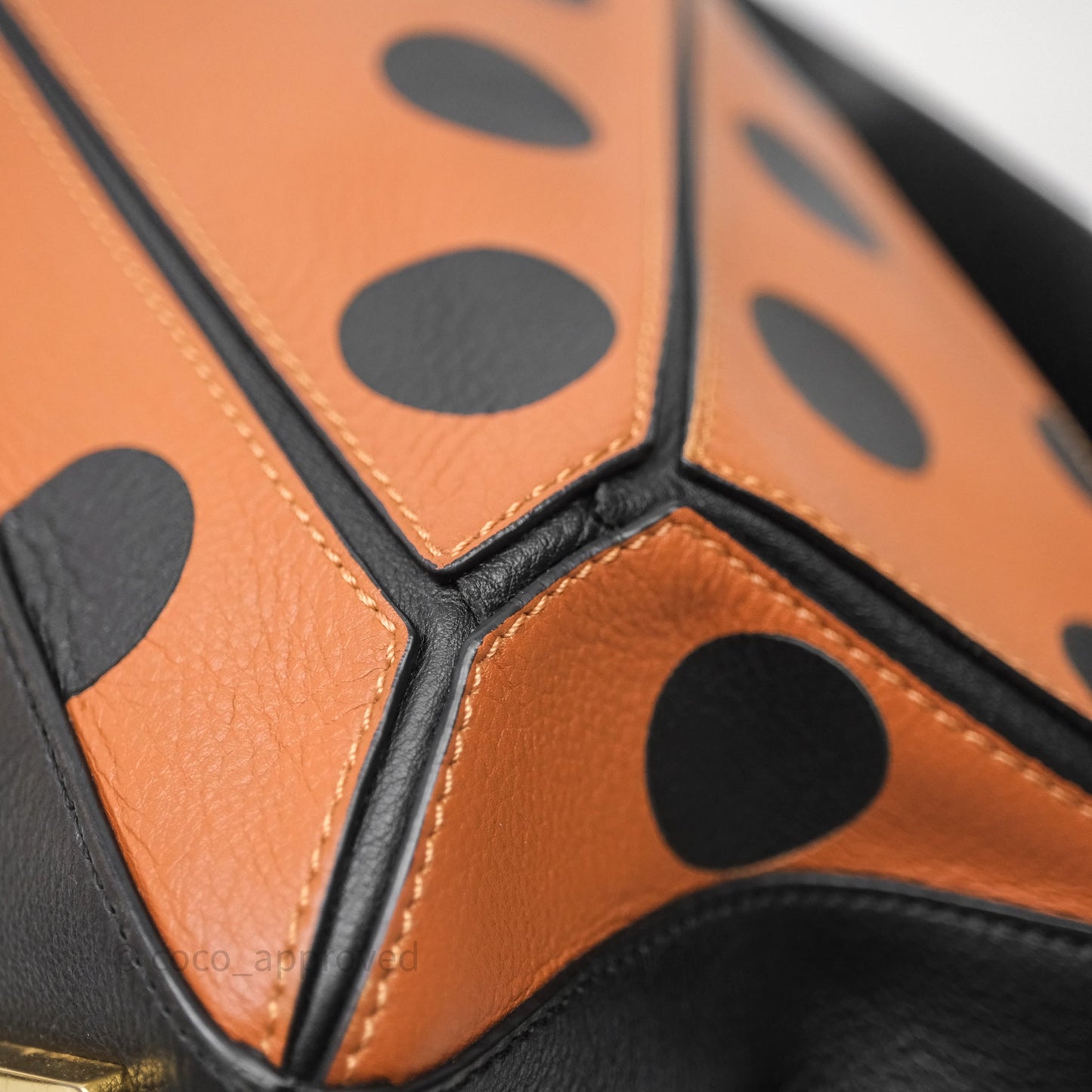 Loewe Medium Polka Dot Puzzle Bag Calfskin
