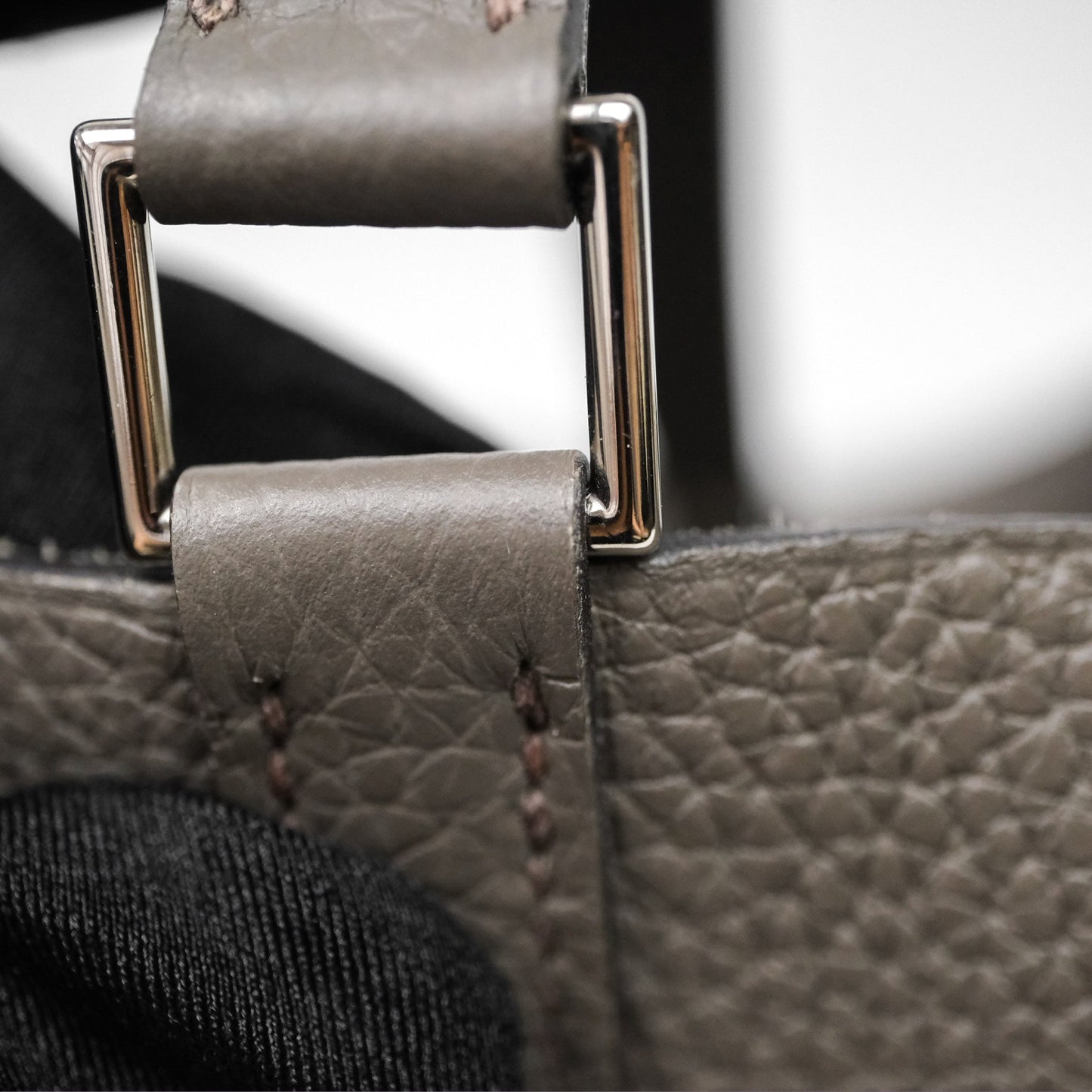 Hermès Picotin 22 Graphite 88 Taurillon Maurice Clemence Palladium Hardware