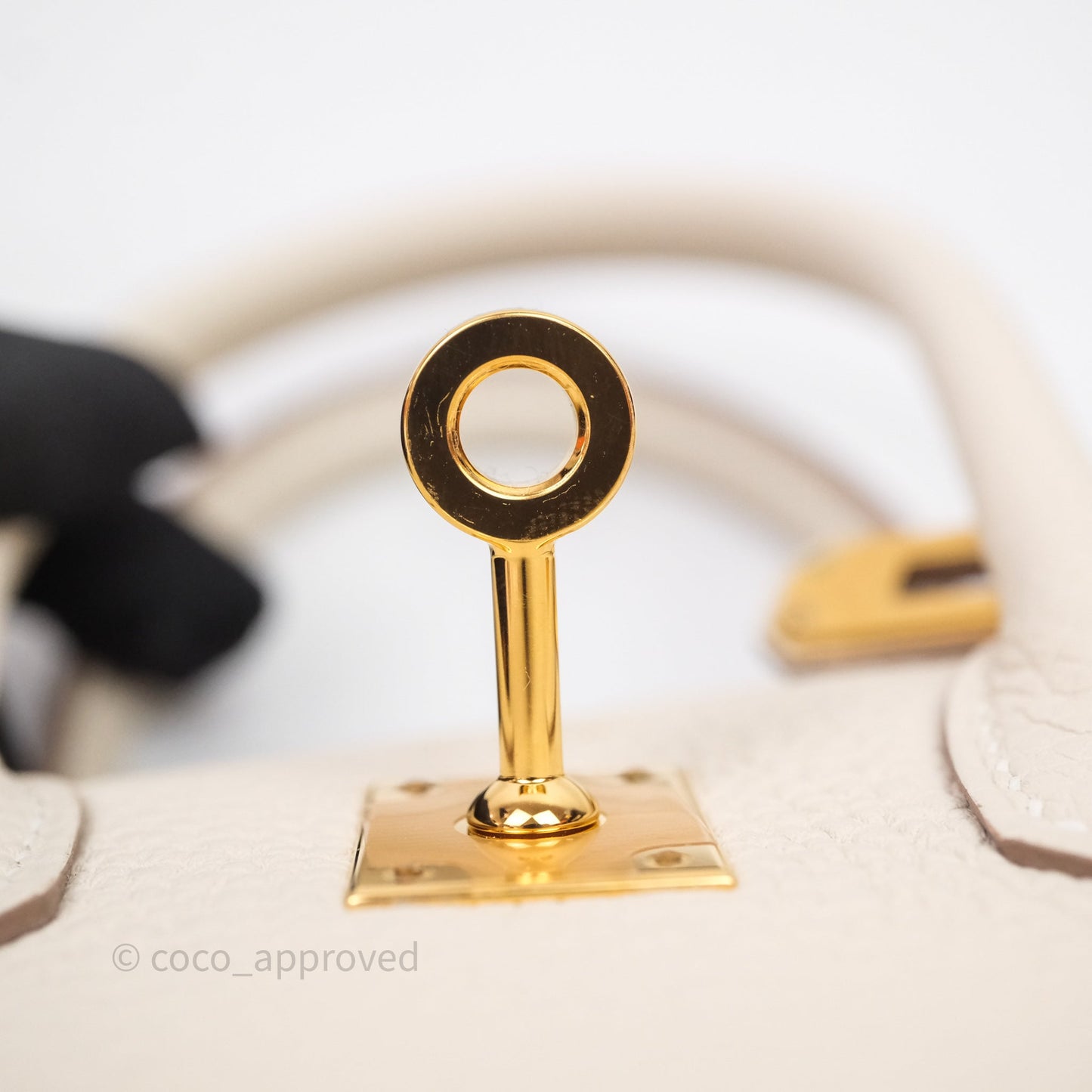 Hermès Birkin 25 Craie 10 Togo Gold Hardware