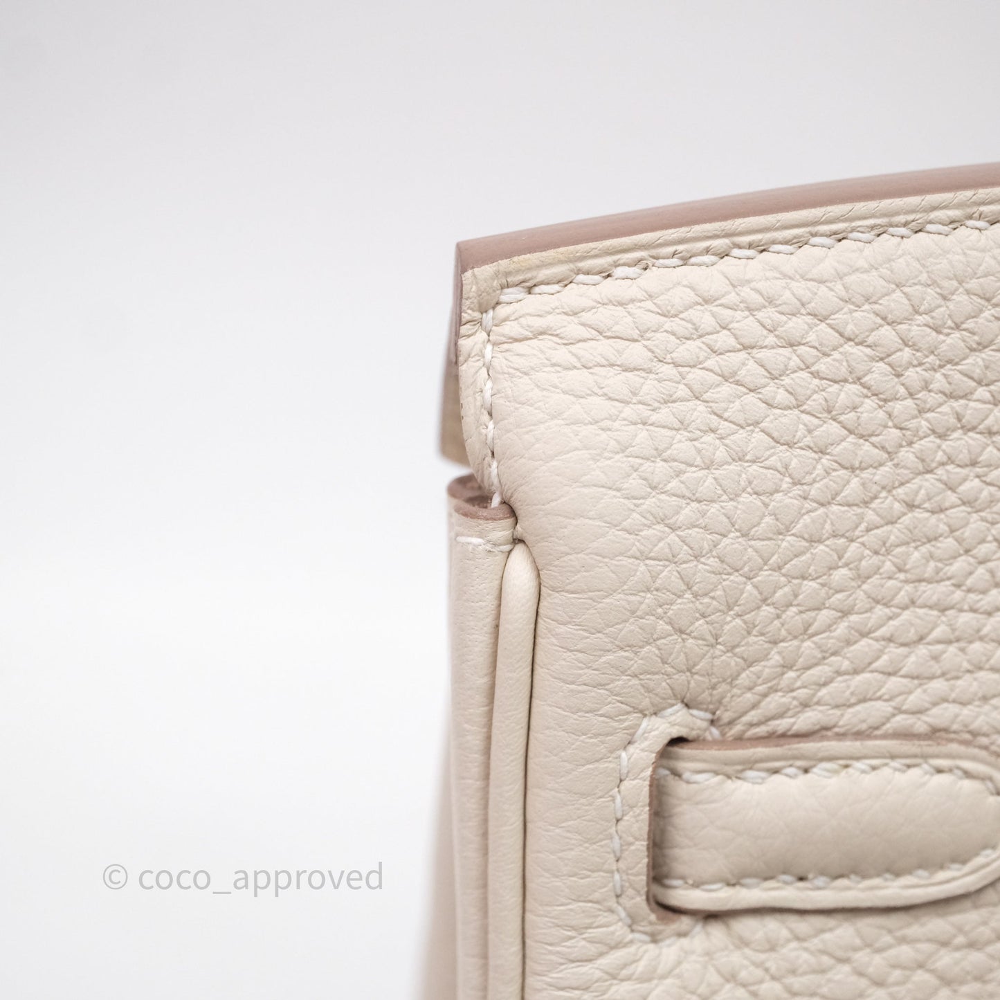 Hermès Birkin 25 Craie 10 Togo Gold Hardware