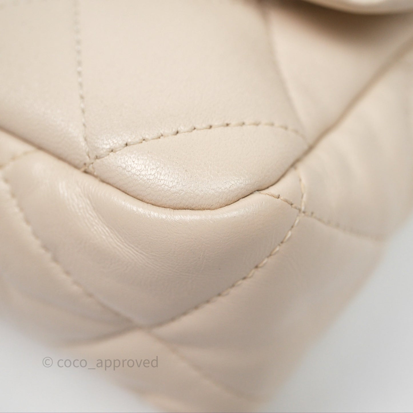 Chanel Funky Town Flap Beige Aged Gold Hardware