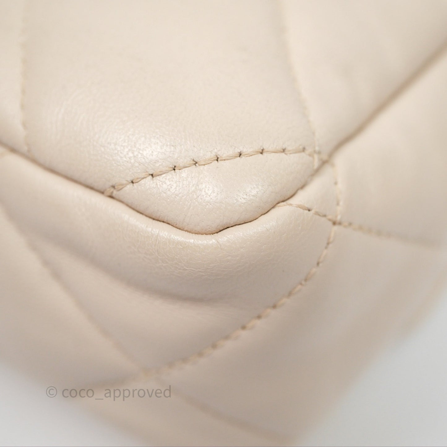 Chanel Funky Town Flap Beige Aged Gold Hardware