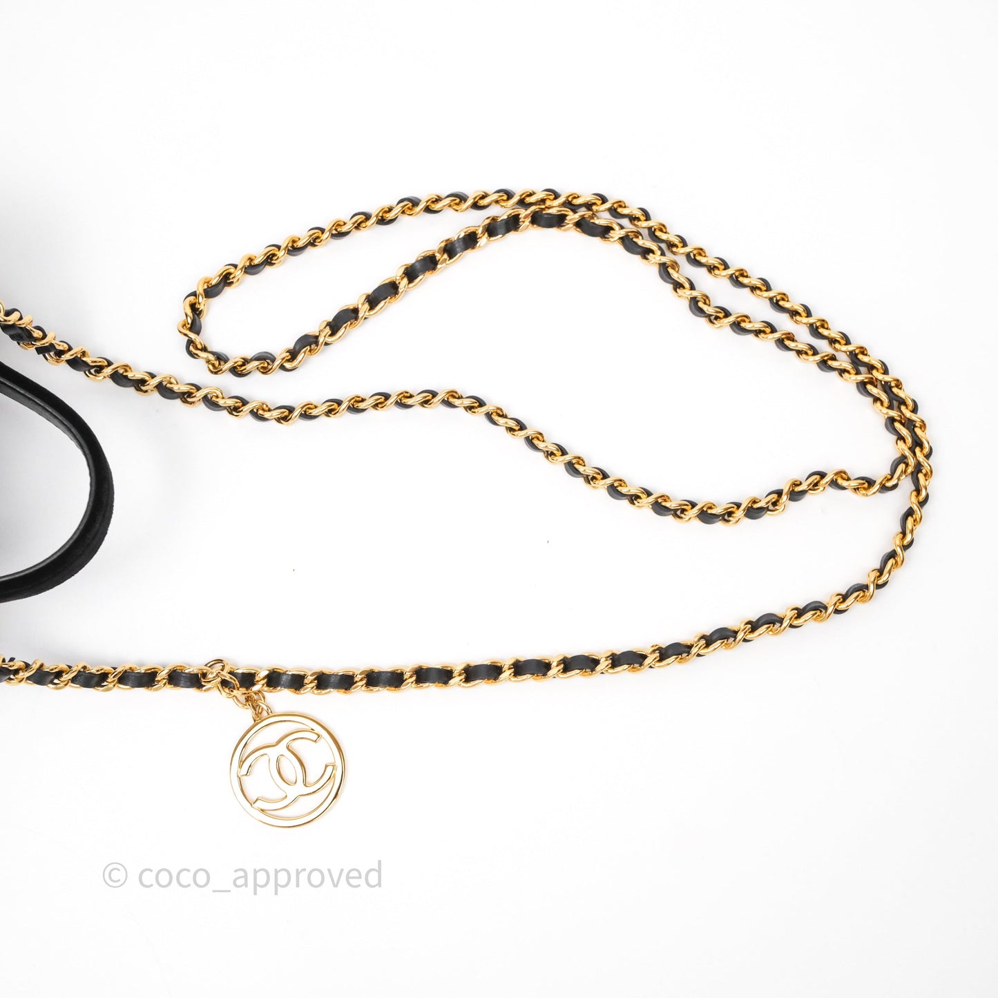 Chanel Top Handle Vanity With Chain Black Velvet Gold Hardware