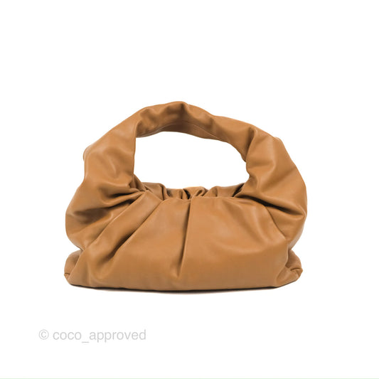 Bottega Veneta The Should Pouch Tan Calfskin