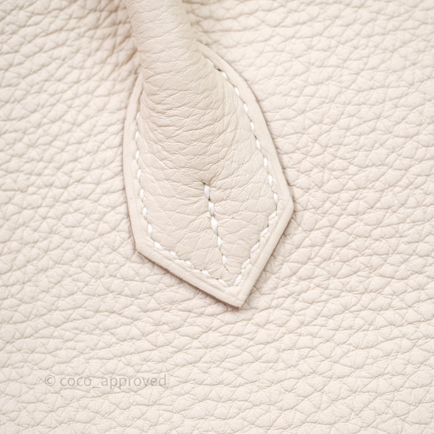 Hermès Birkin 25 Craie 10 Togo Gold Hardware