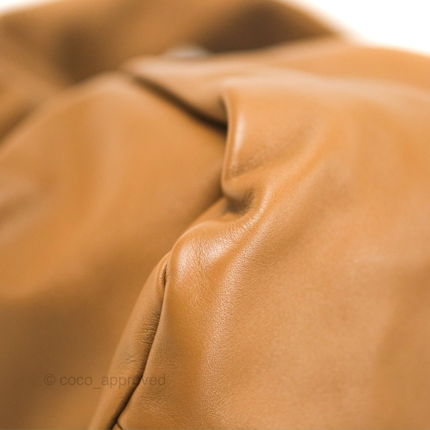 Bottega Veneta The Should Pouch Tan Calfskin