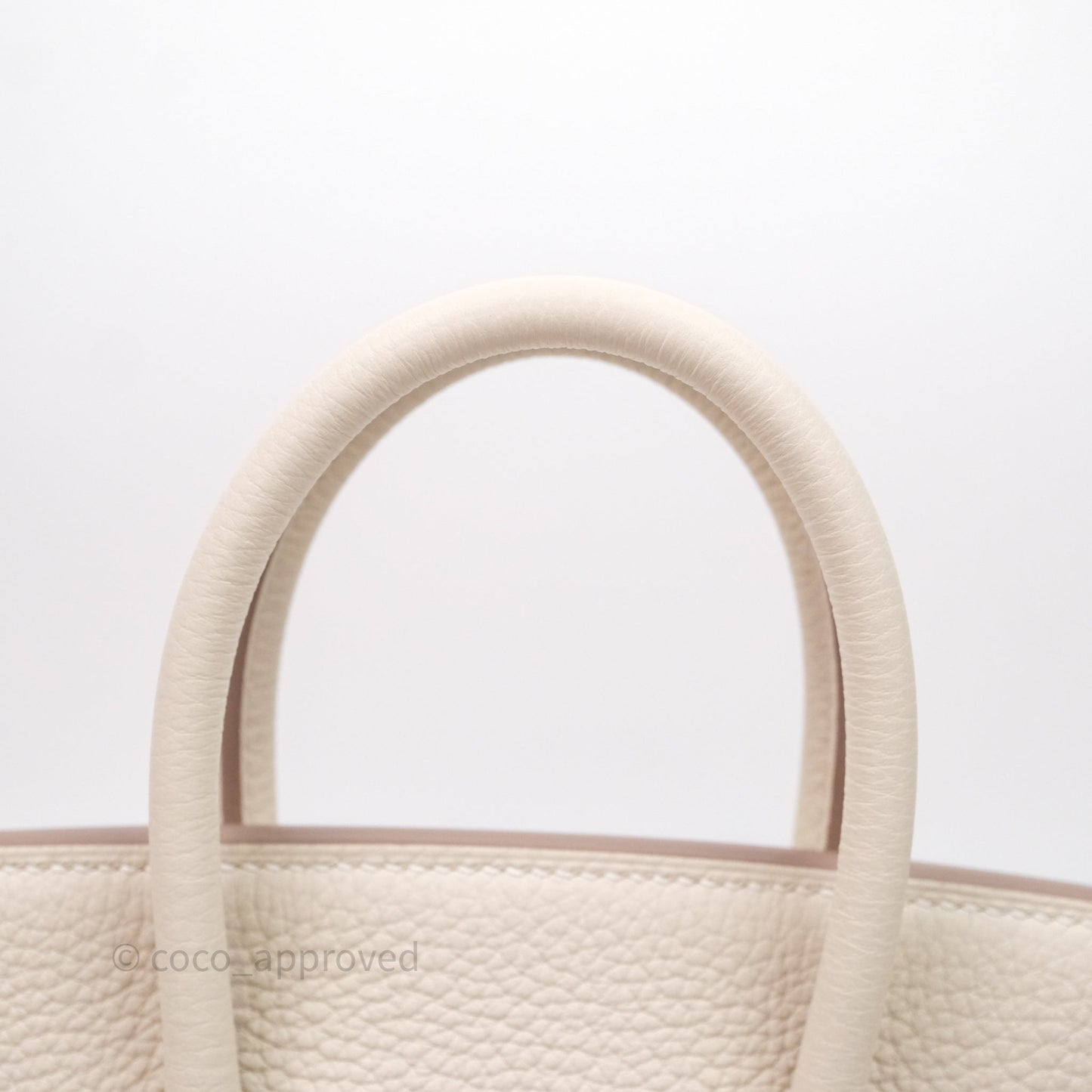 Hermès Birkin 25 Craie 10 Togo Gold Hardware