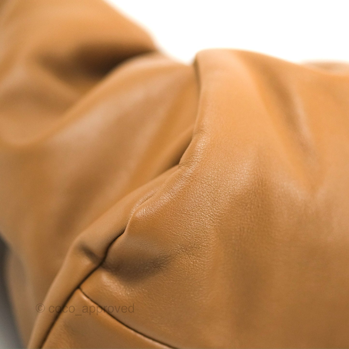 Bottega Veneta The Should Pouch Tan Calfskin