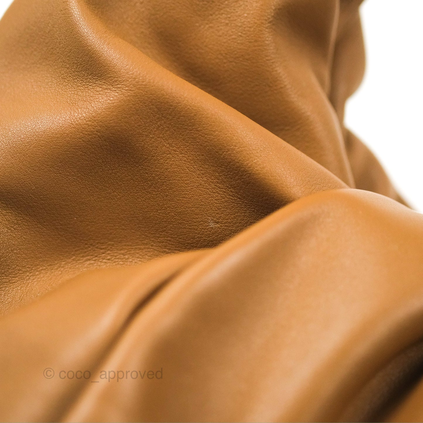 Bottega Veneta The Should Pouch Tan Calfskin
