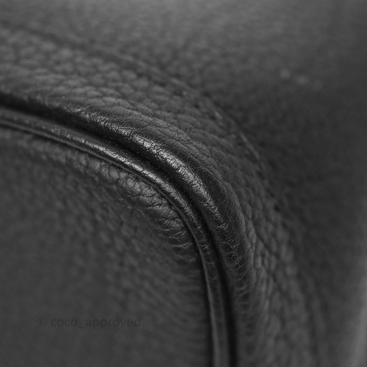 Hermès Garden Party 30 Black Noir 89 Negonda