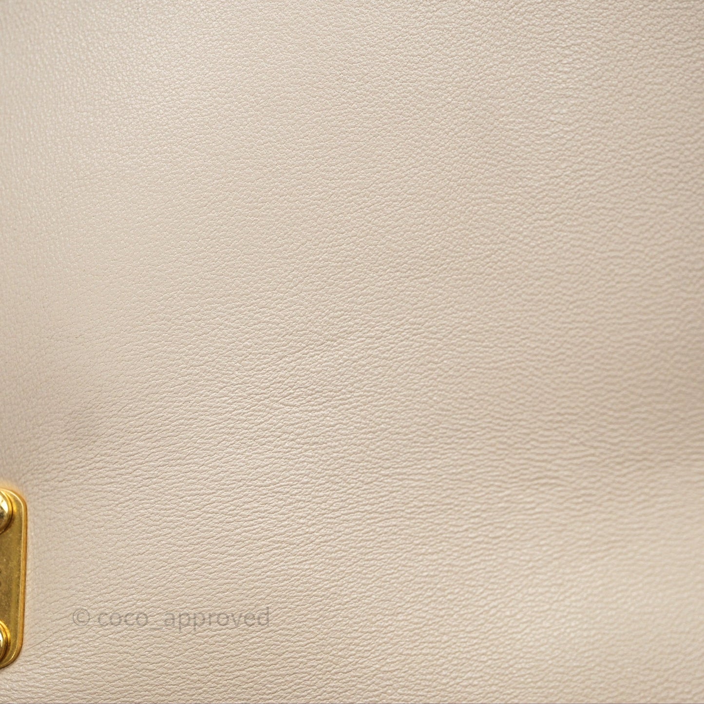 Chanel Funky Town Flap Beige Aged Gold Hardware