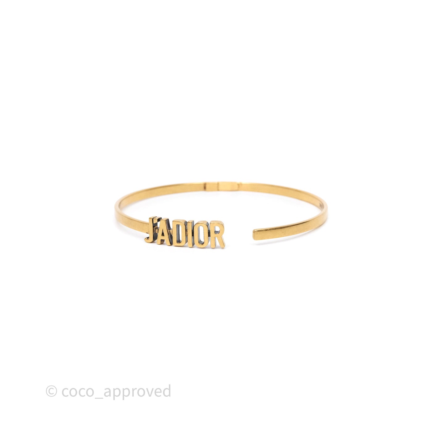 Christian Dior J'adior Choker Gold Tone