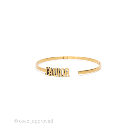 Christian Dior J'adior Choker Gold Tone